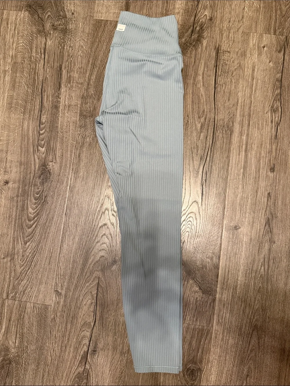 Vuori Inversion Ribbed Light Blue Tank & Legging Set - Picture 2 of 3